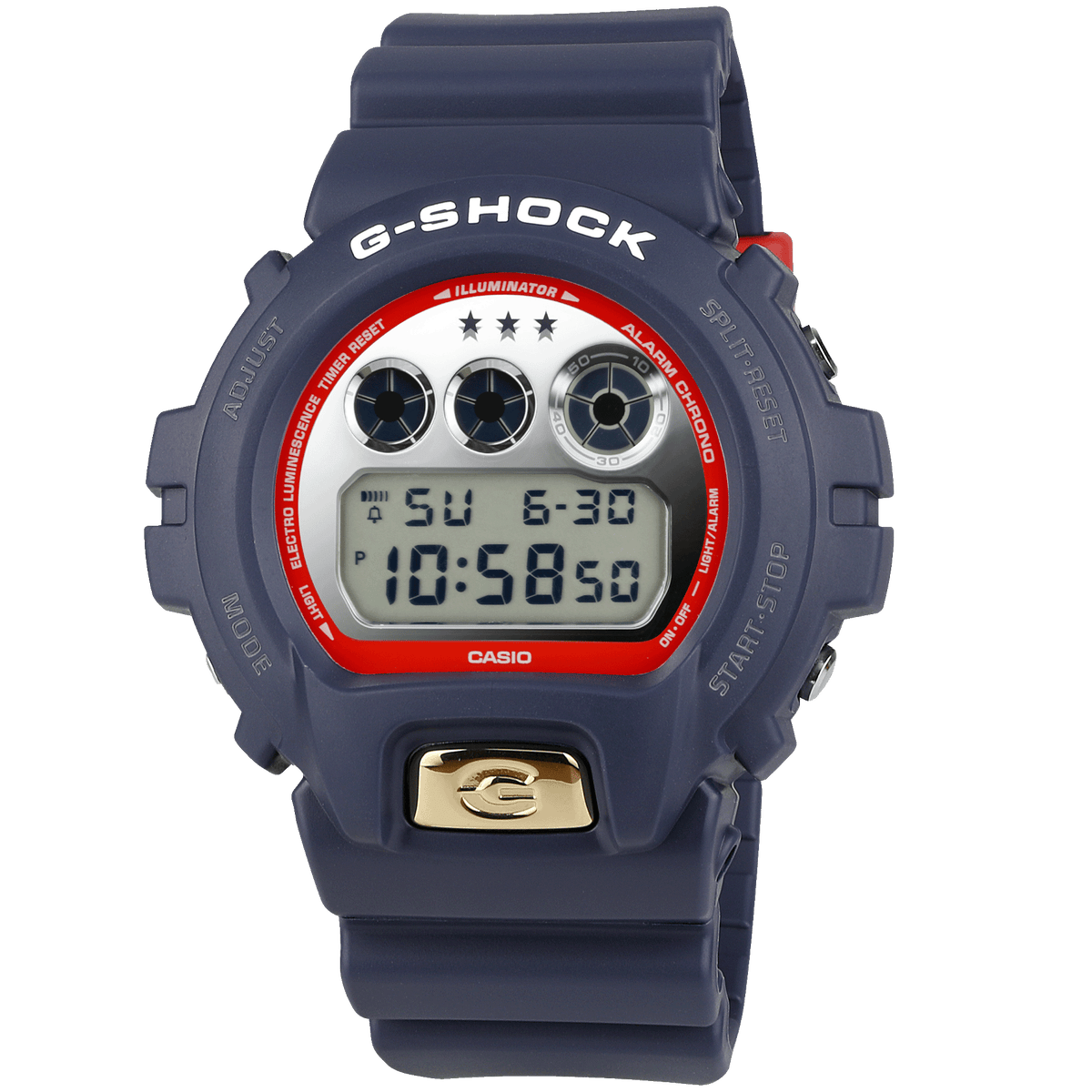 DW6900US24-2 | Navy Blue Patriotic Colors Watch | Casio G-SHOCK - Casio