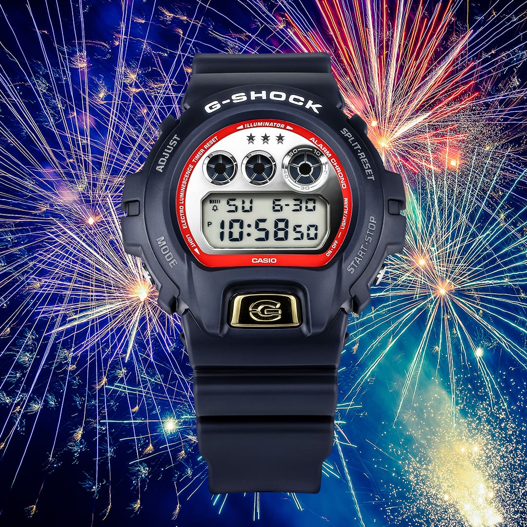 DW6900US24-2 | Navy Blue Patriotic Colors Watch | Casio G-SHOCK - Casio