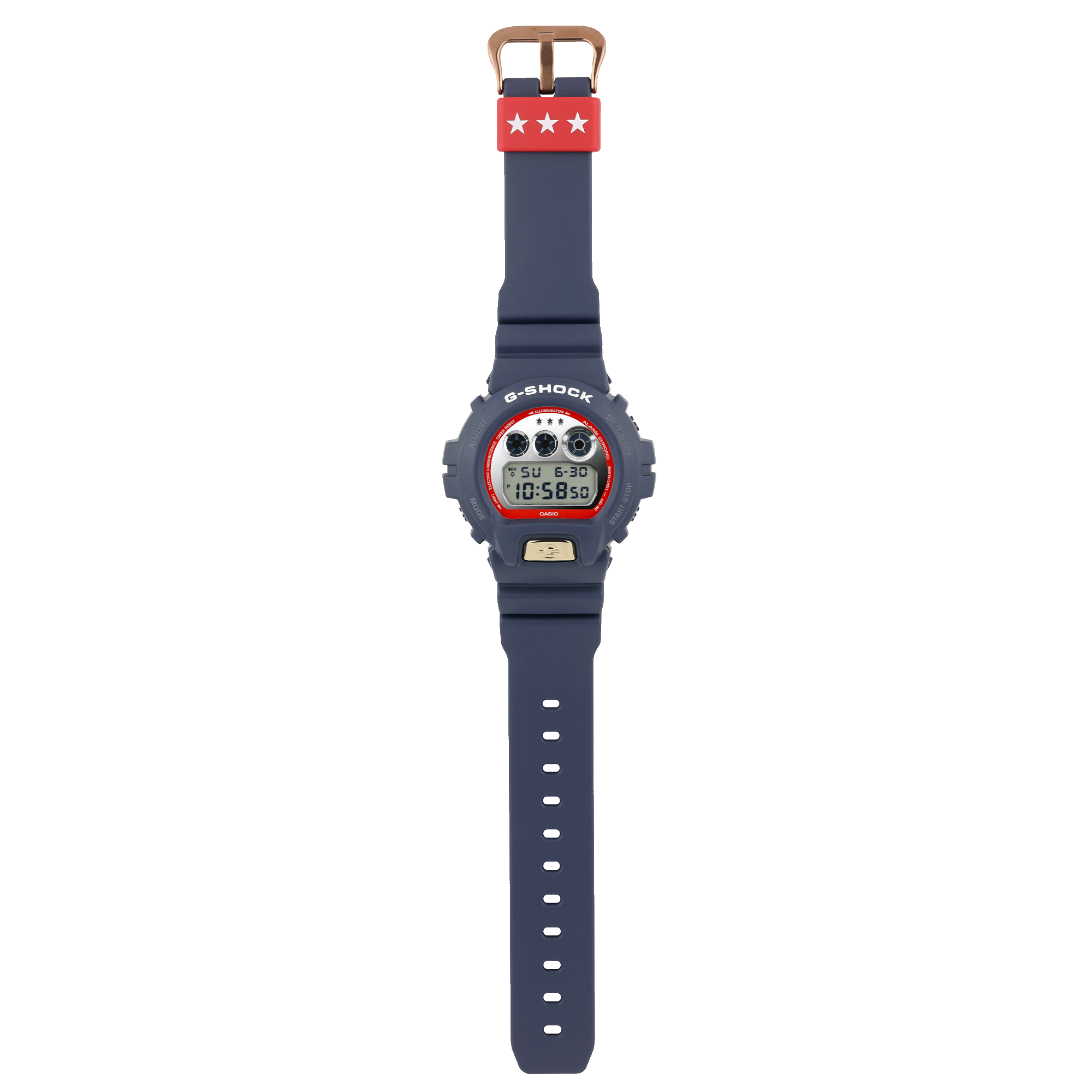 DW6900US24-2 | Navy Blue Patriotic Colors Watch | Casio G-SHOCK - Casio