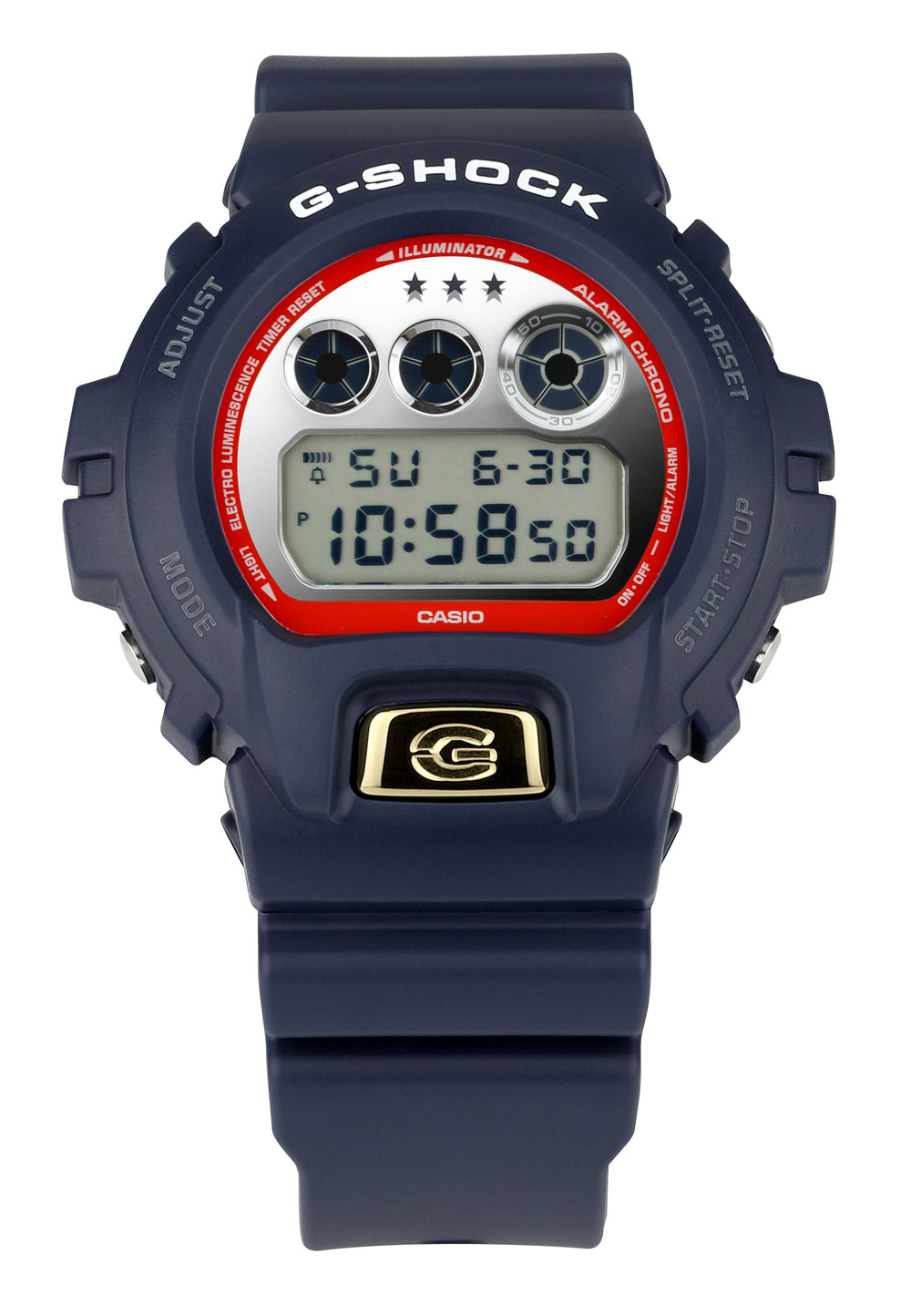 DW6900US24-2 | Navy Blue Patriotic Colors Watch | Casio G-SHOCK - Casio