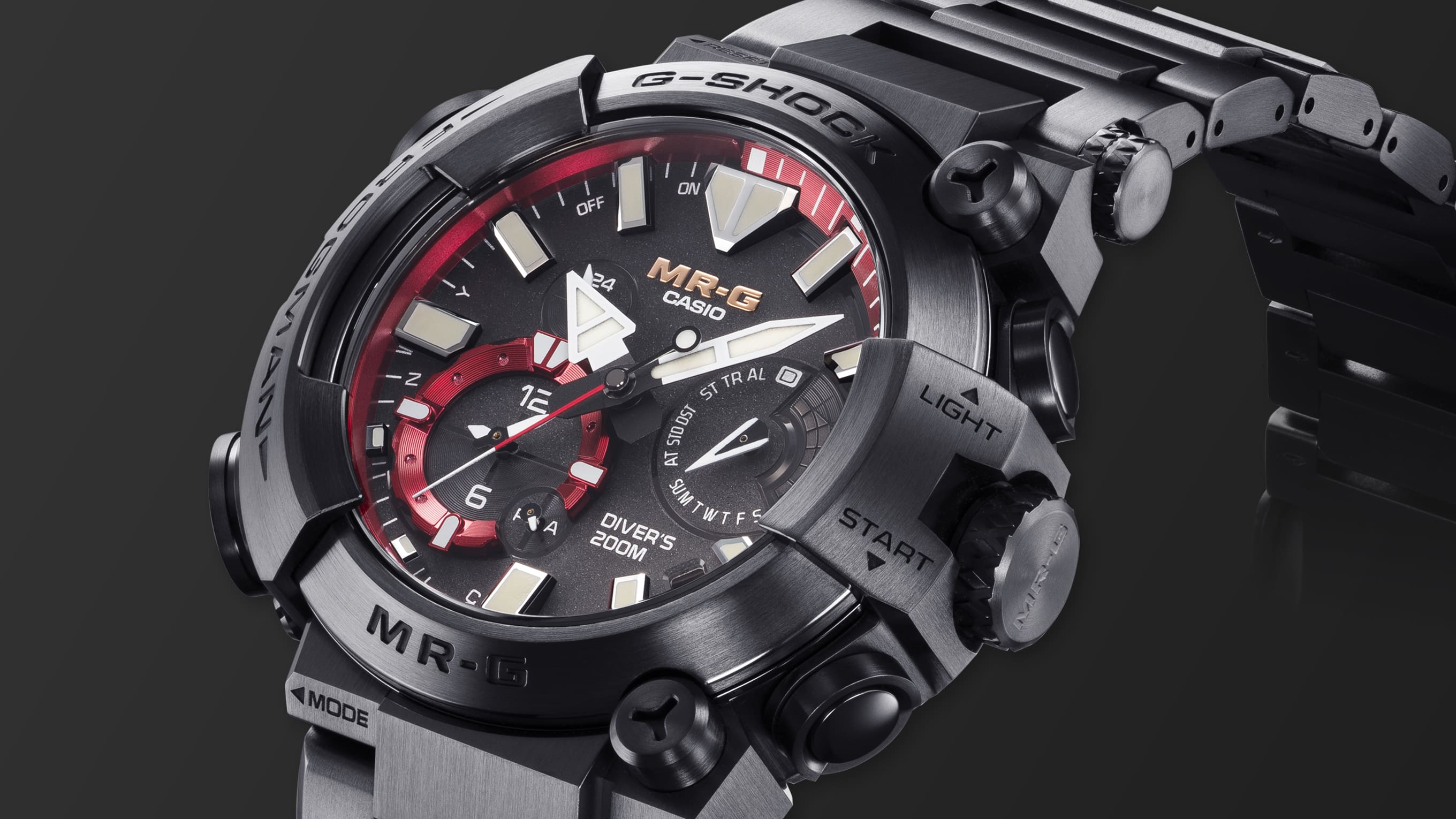 MRGBF1000B1A | G-SHOCK FROGMAN MR-G Titanium Dive Watch | Casio G-SHOCK - Casio