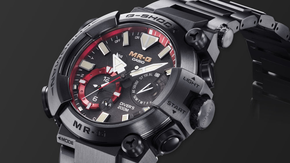 MRGBF1000B1A | G-SHOCK FROGMAN MR-G Titanium Dive Watch | Casio G-SHOCK - Casio