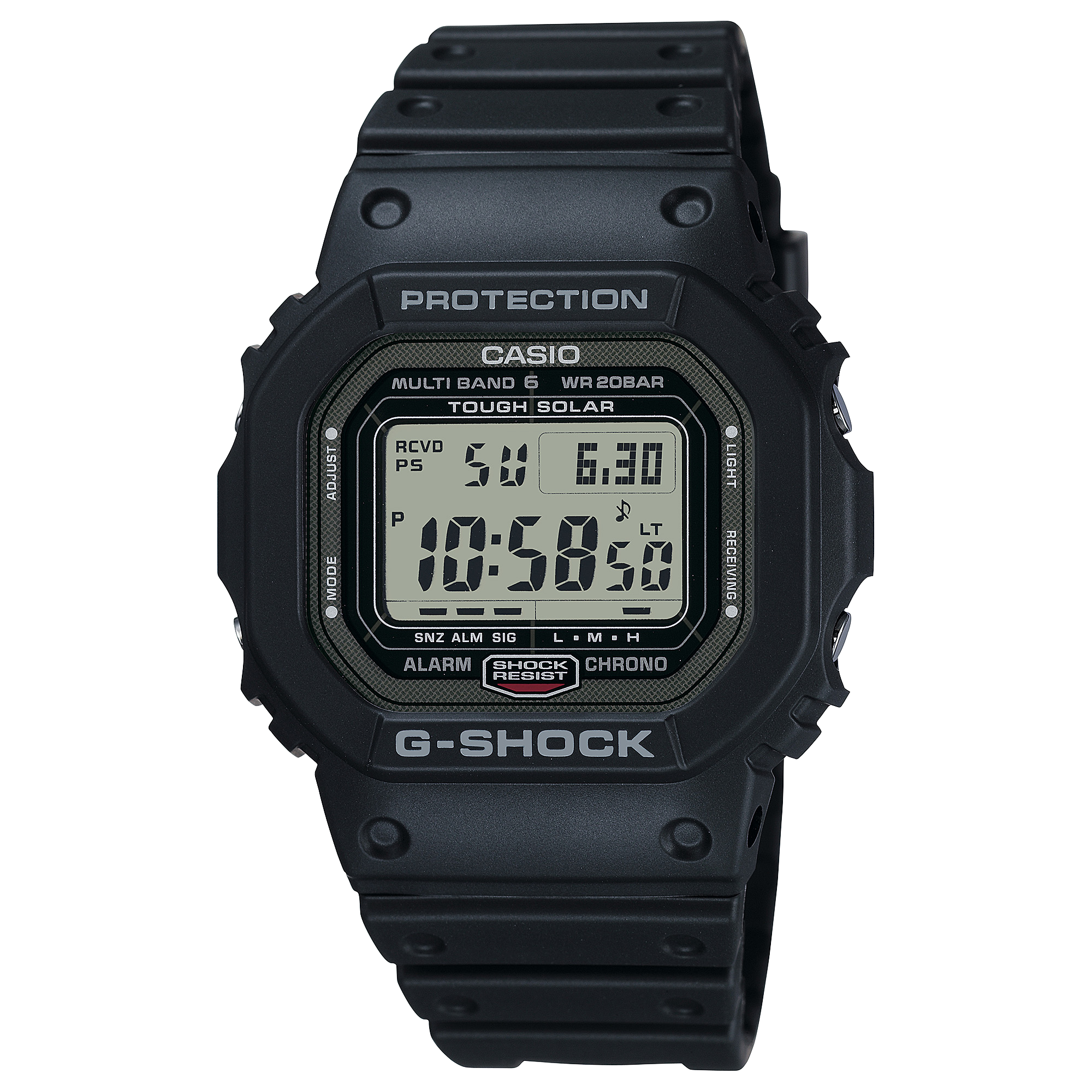 GW5000U-1 | G-SHOCK 5600 SERIES Black - Casio