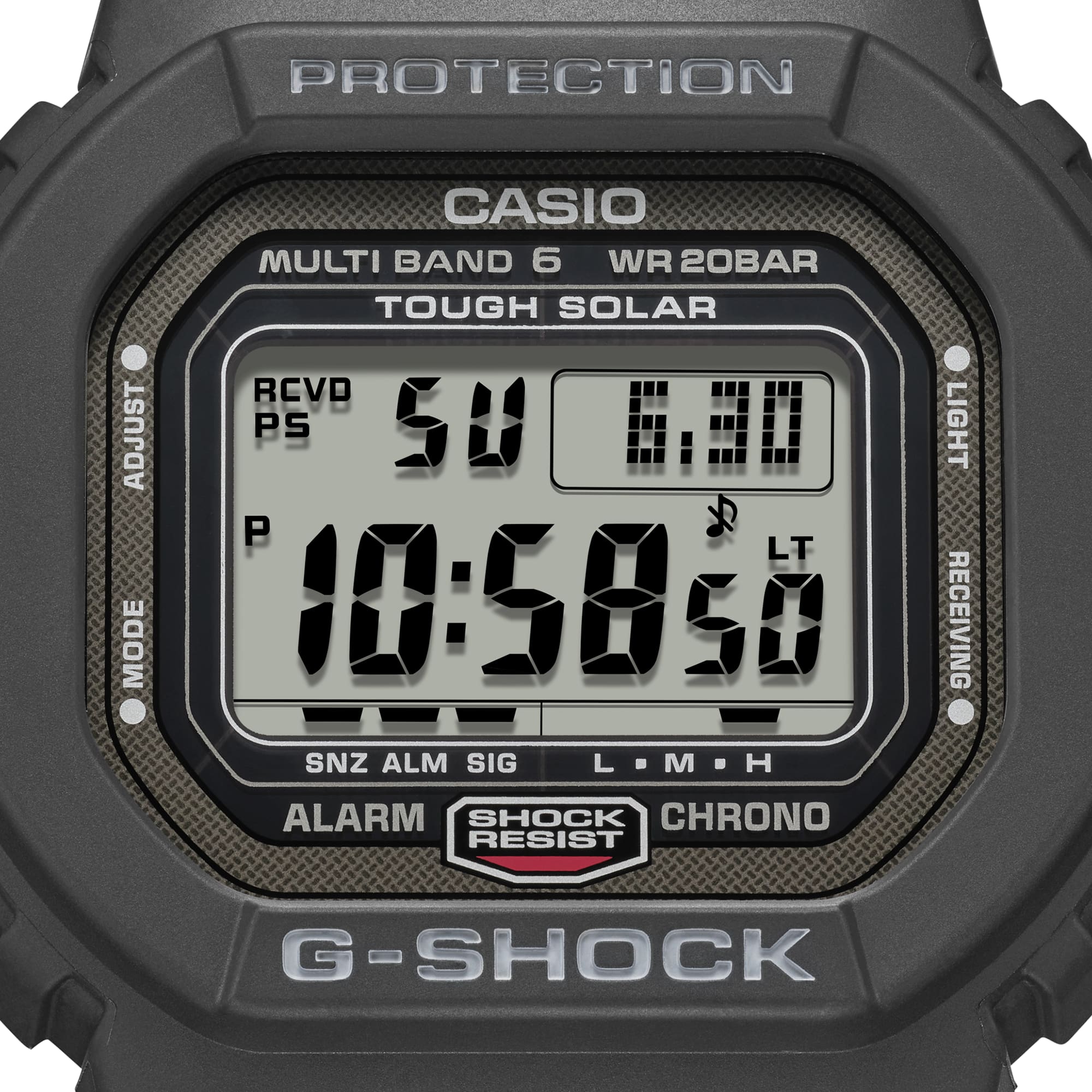 GW5000U-1 | G-SHOCK 5600 SERIES Black - Casio