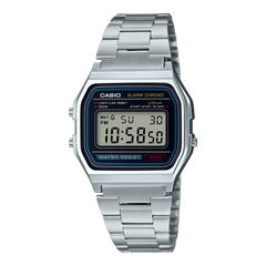 A158WA-1 | Casio Vintage Watch in Silver Metal | Casio - Casio