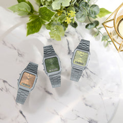 AQ230A-3A | Casio AQ230 | Vintage Silver Watch | Casio - Casio