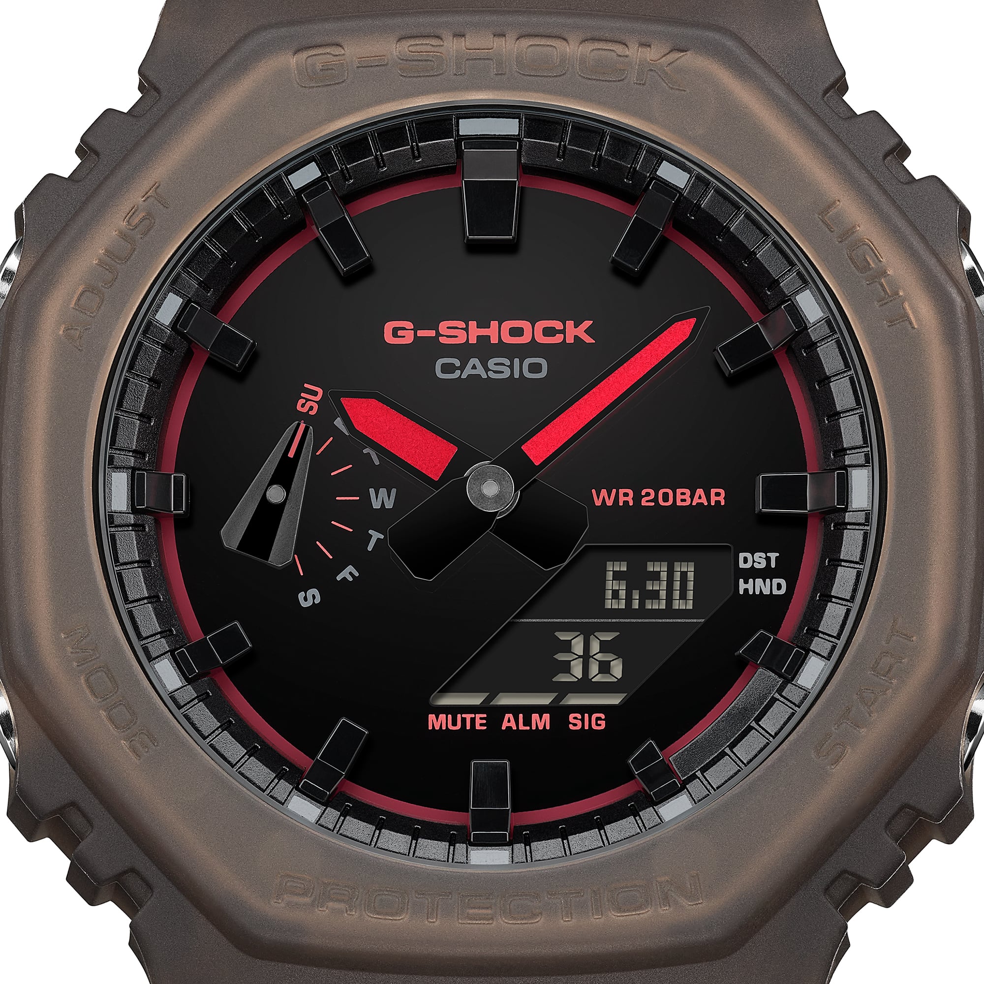 GA2100K-5A | G-SHOCK ANALOG-DIGITAL Transparent color - Casio