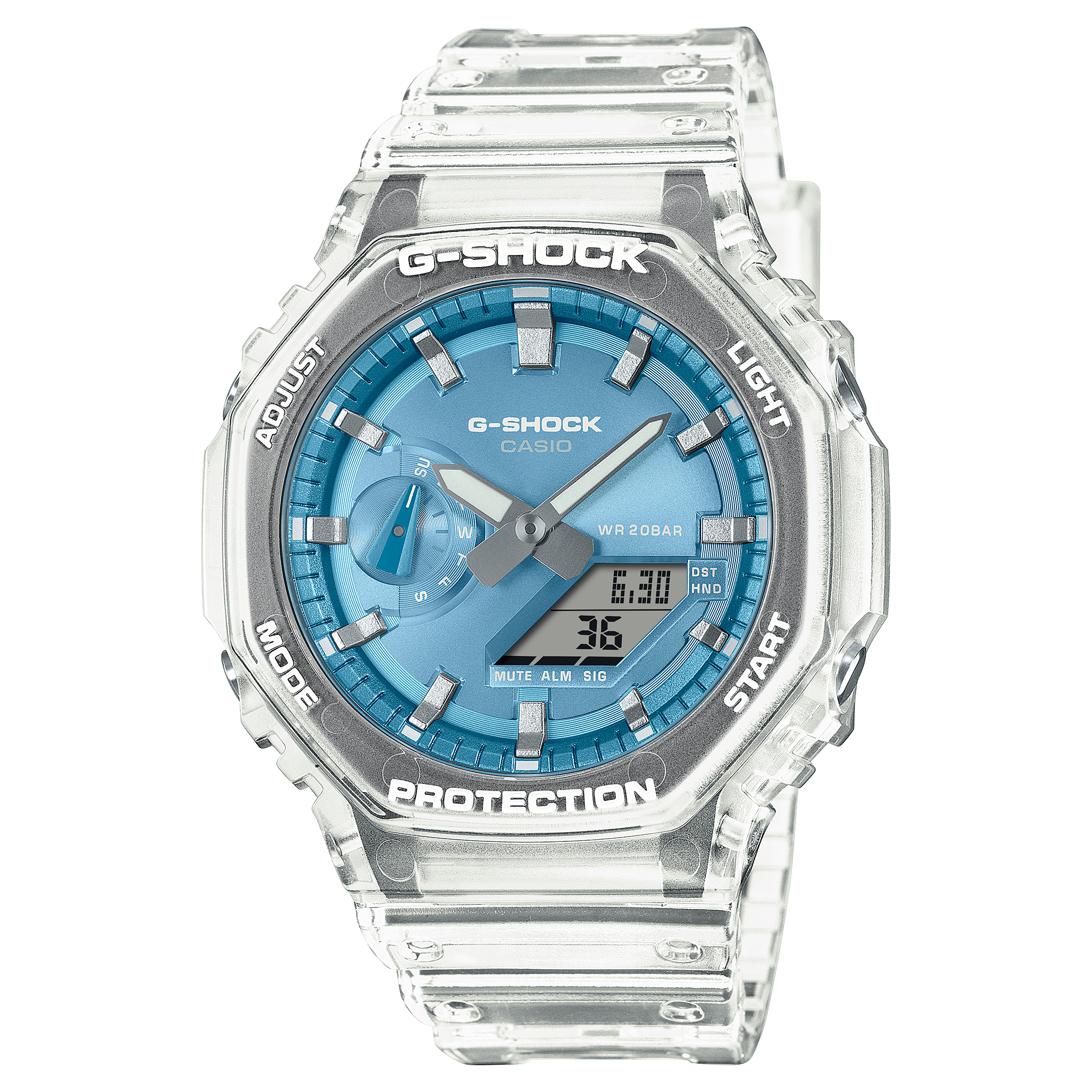 GA2100BM-7A2 | G-SHOCK ANALOG-DIGITAL Transparent color - Casio