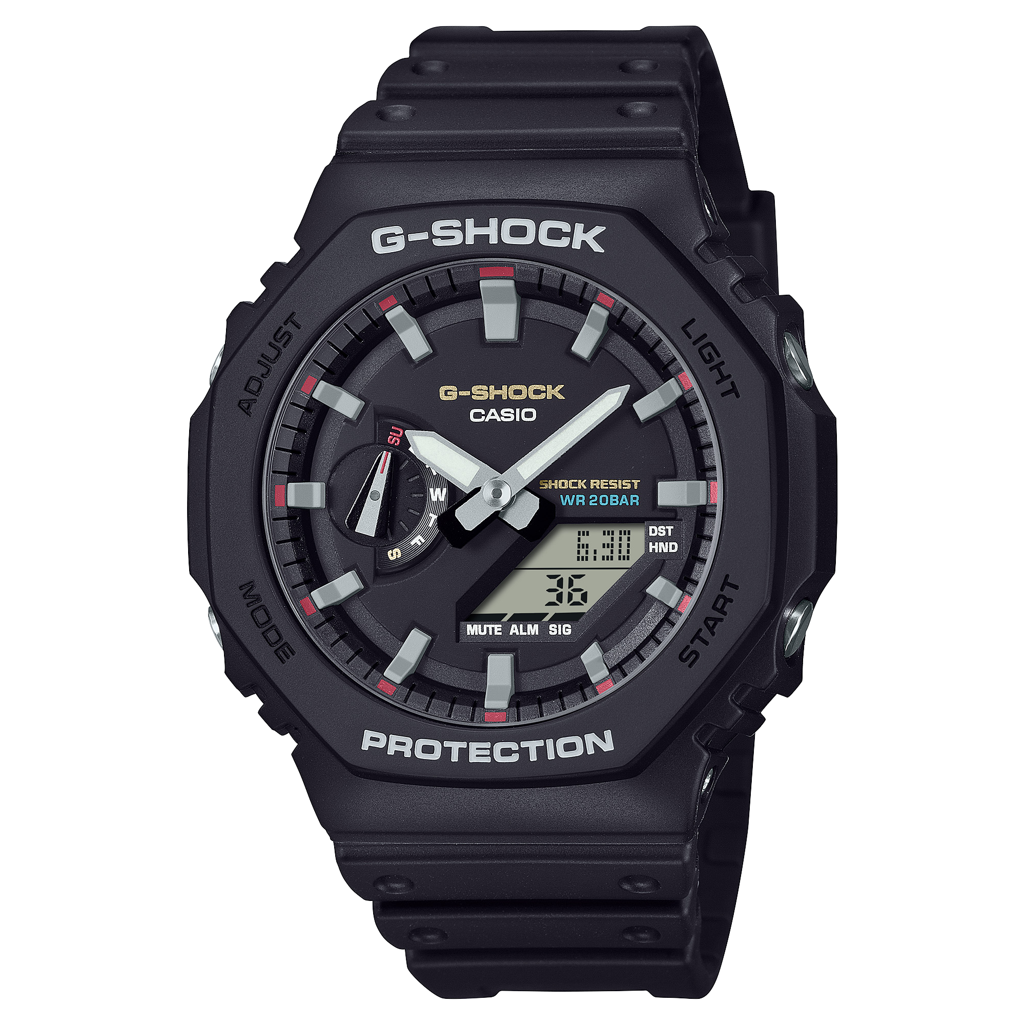 GA2100RL-1A | G-SHOCK ANALOG-DIGITAL Black - Casio