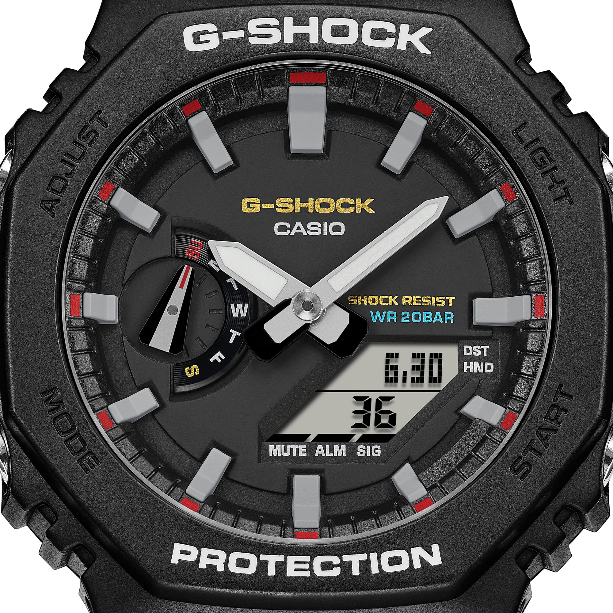 GA2100RL-1A | G-SHOCK ANALOG-DIGITAL Black - Casio