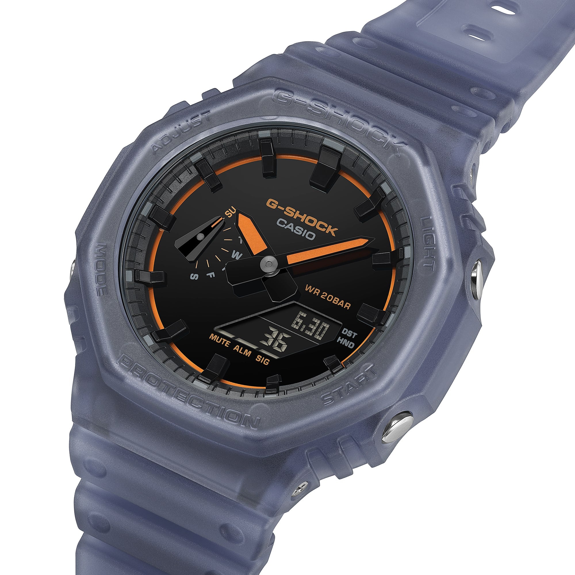 GA2100K-2A | G-SHOCK ANALOG-DIGITAL Blue, Light blue - Casio