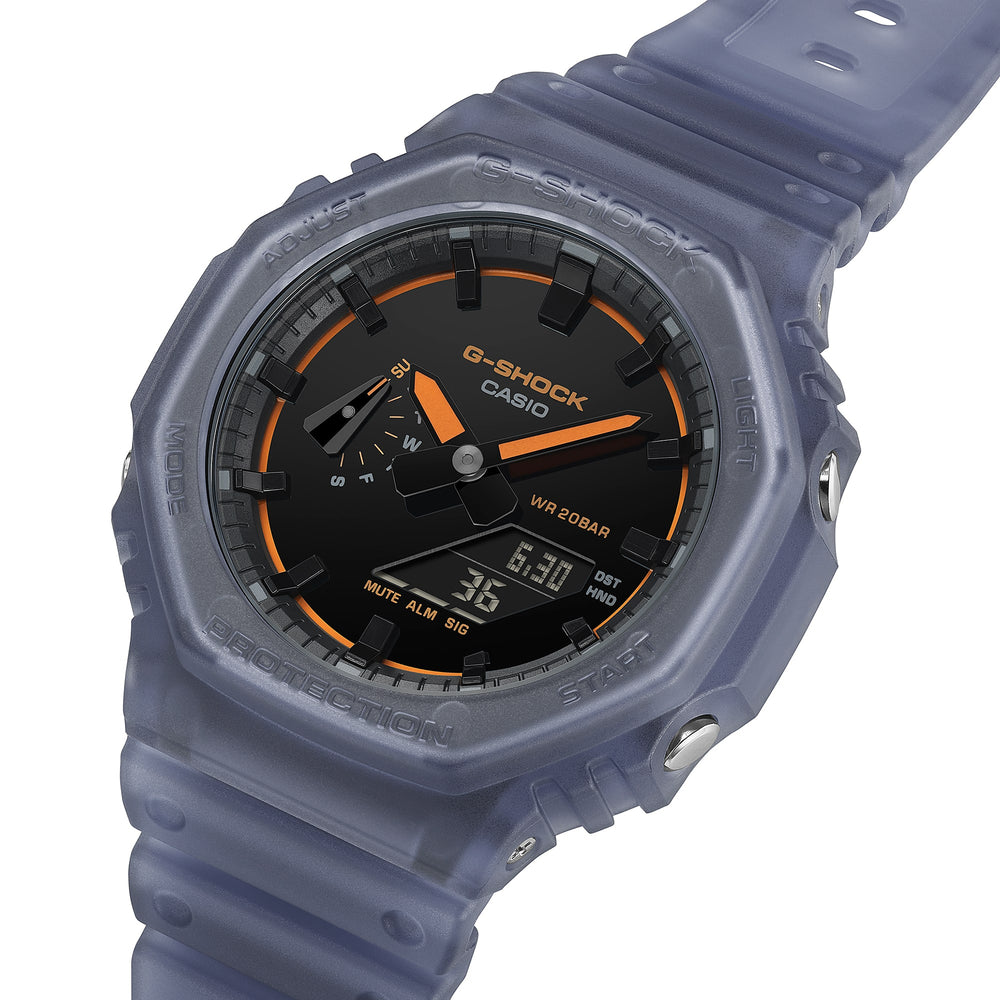 GA2100K-2A | G-SHOCK ANALOG-DIGITAL Blue, Light blue - Casio