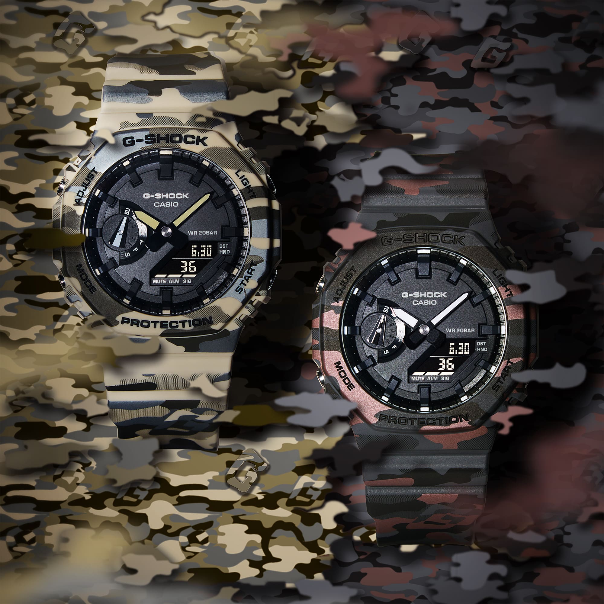 GA2100CM-8A | G-SHOCK ANALOG-DIGITAL Gray - Casio