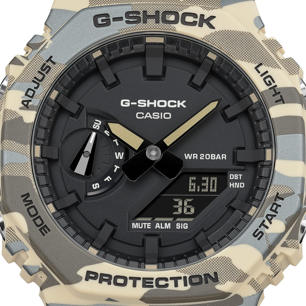 GA2100CM-5A | G-SHOCK ANALOG-DIGITAL Beige - Casio