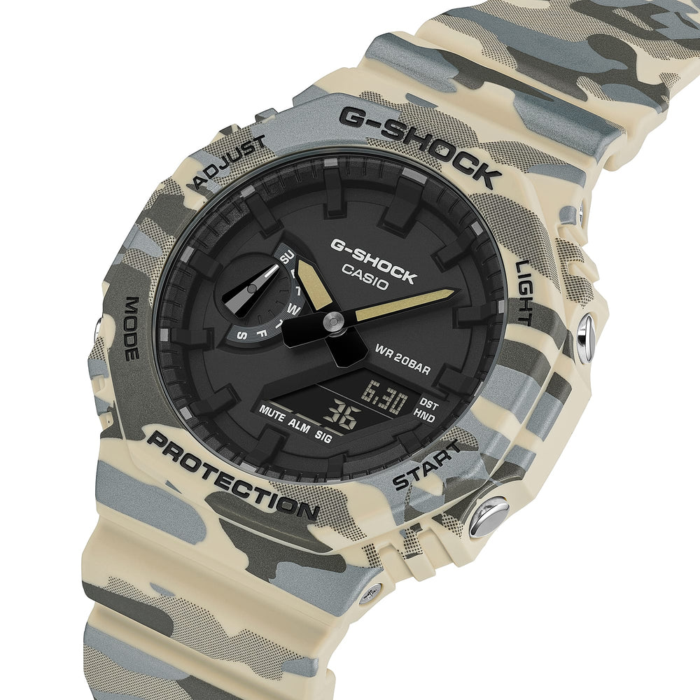 GA2100CM-5A | G-SHOCK ANALOG-DIGITAL Beige - Casio