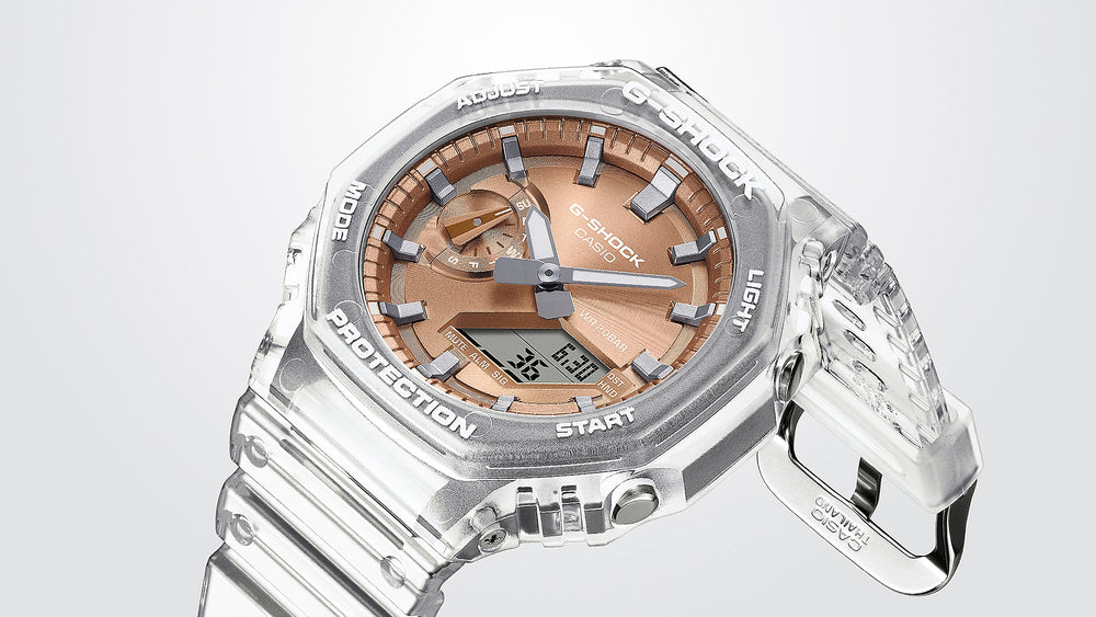 GA2100BM-7A5 | G-SHOCK ANALOG-DIGITAL Transparent color - Casio