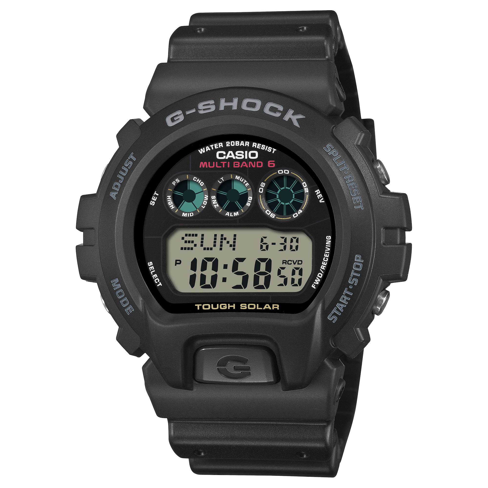 GW6900U-1 | G-SHOCK DIGITAL Black - Casio