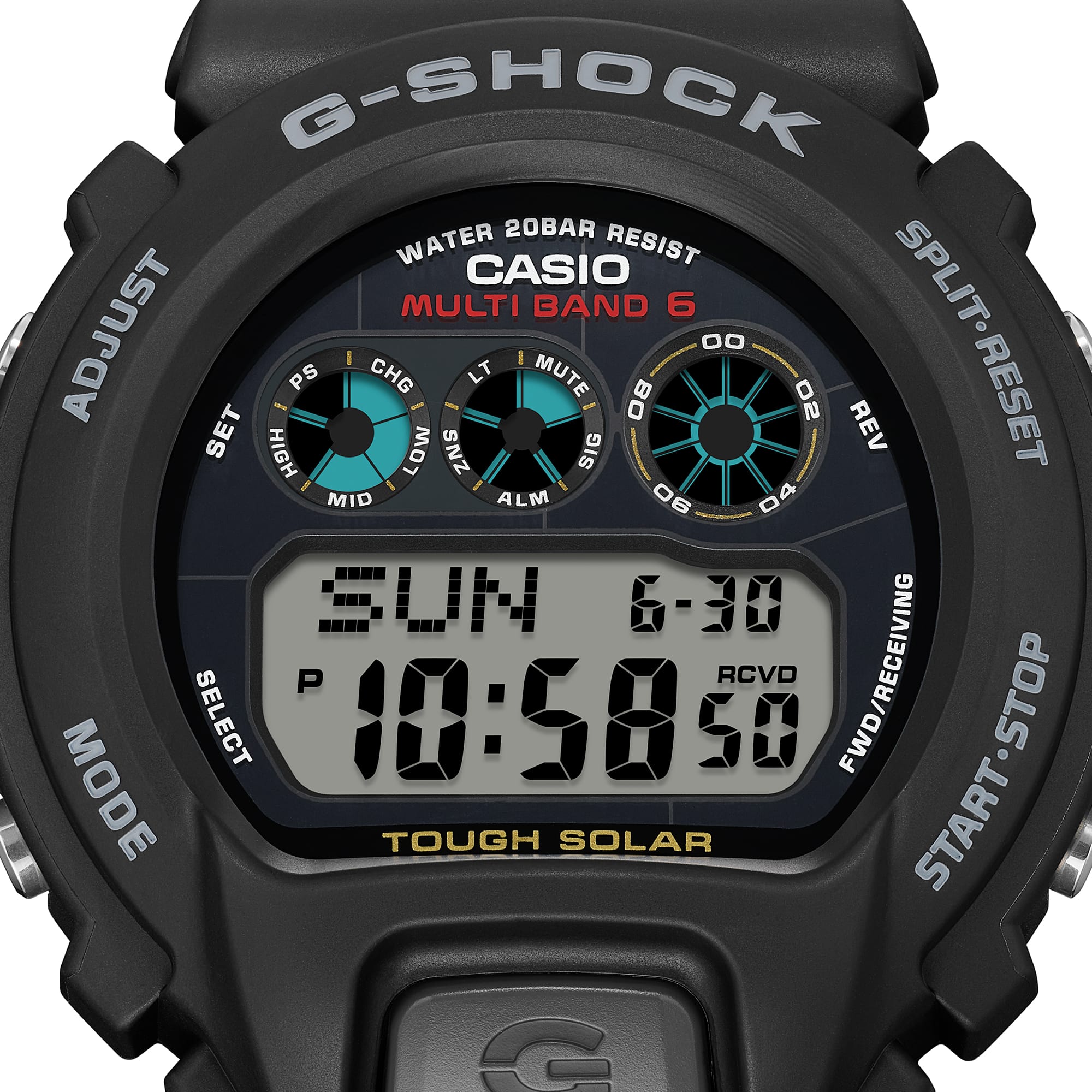GW6900U-1 | G-SHOCK DIGITAL Black - Casio