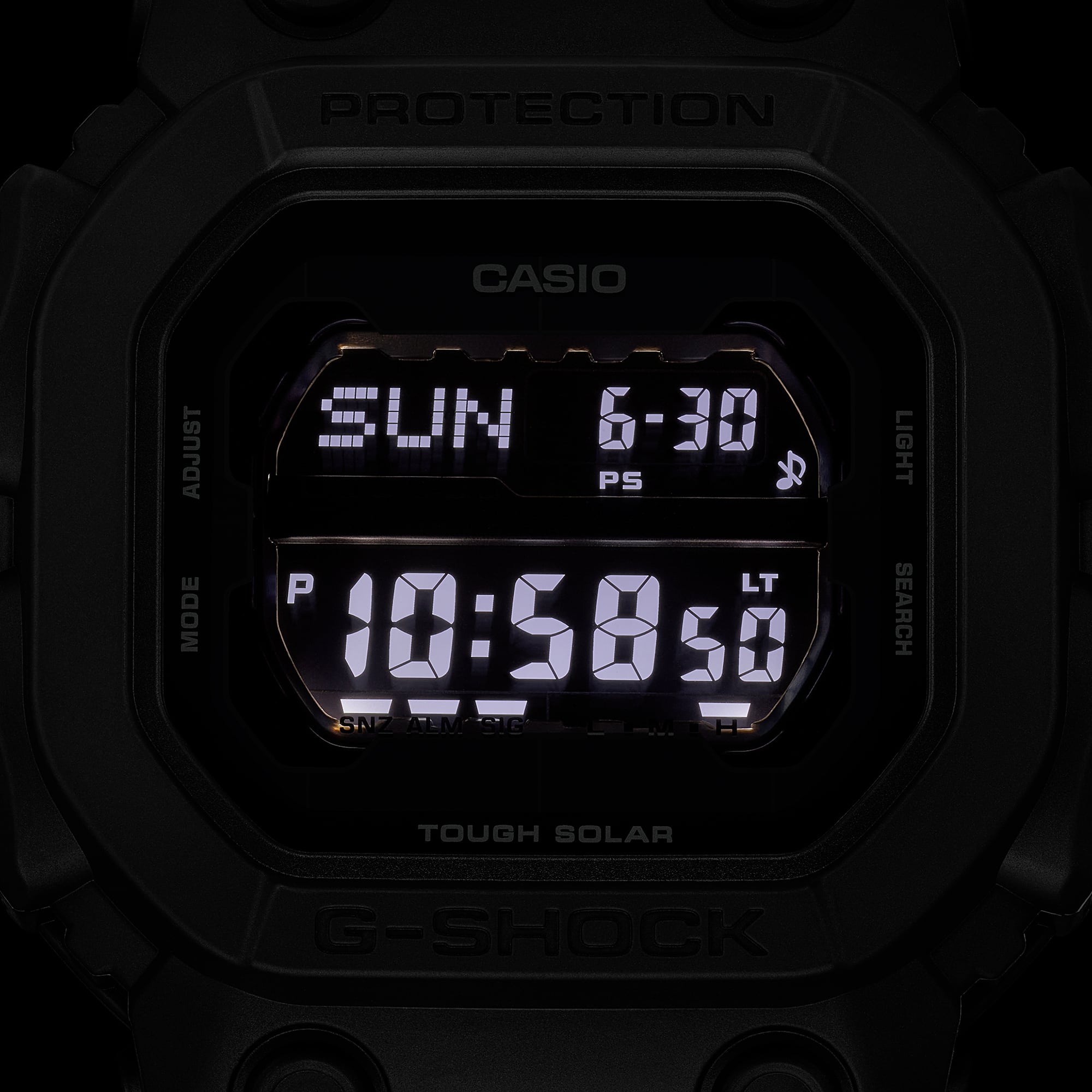 GX56UBB-1 | G-SHOCK DIGITAL Black - Casio