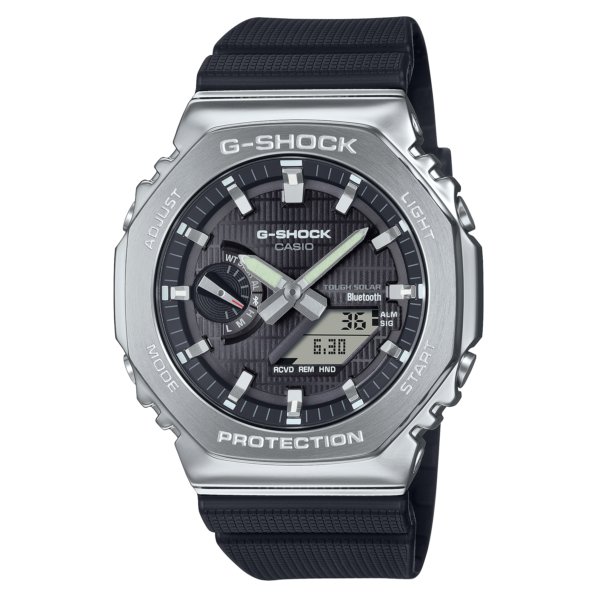 GBM2100-1A | Bluetooth® Stainless-Steel Watch | Casio G-SHOCK - Casio