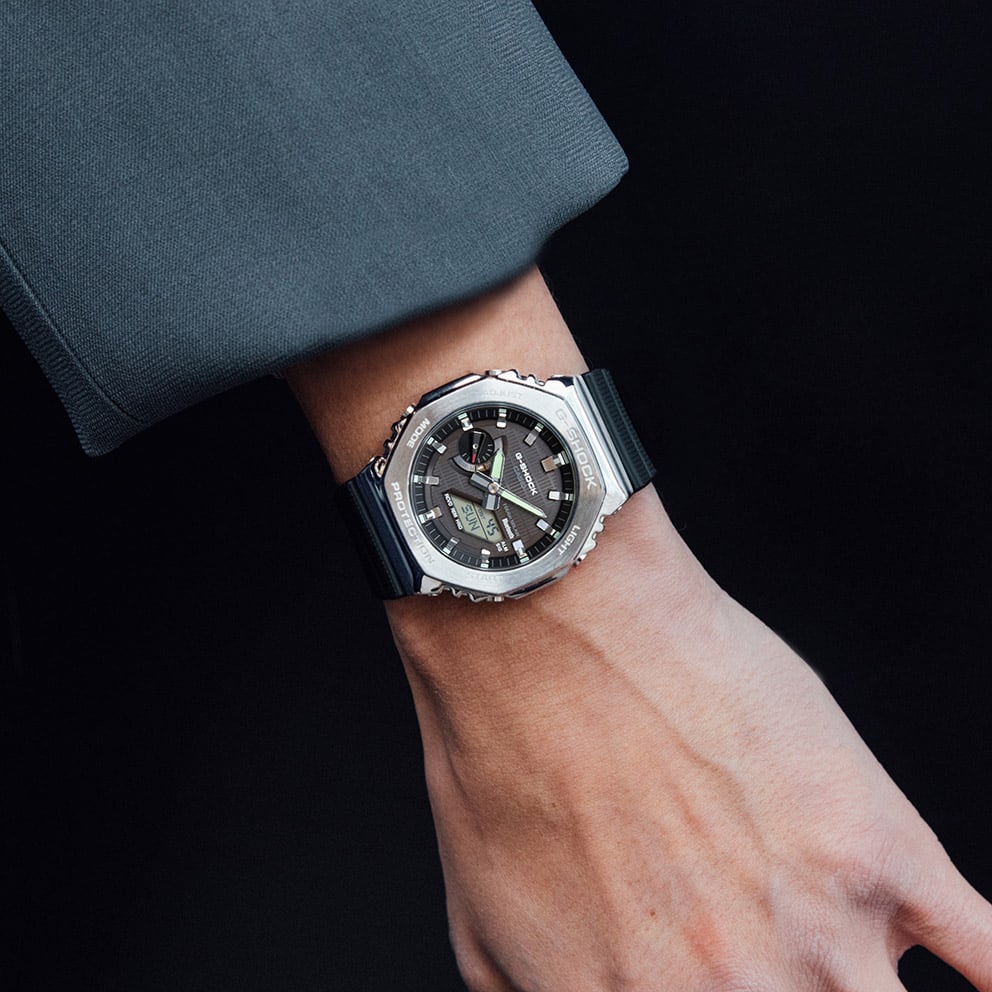 GBM2100-1A | Bluetooth® Stainless-Steel Watch | Casio G-SHOCK - Casio