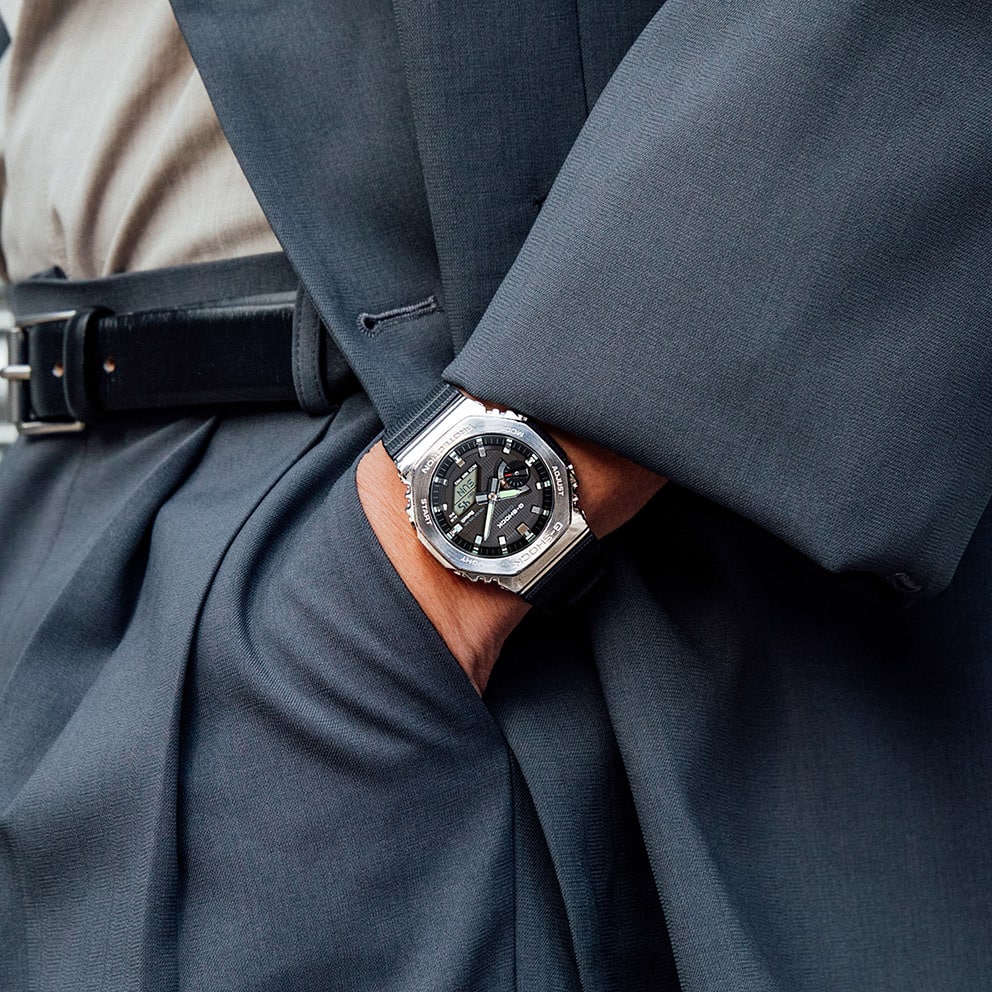 GBM2100-1A | Bluetooth® Stainless-Steel Watch | Casio G-SHOCK - Casio
