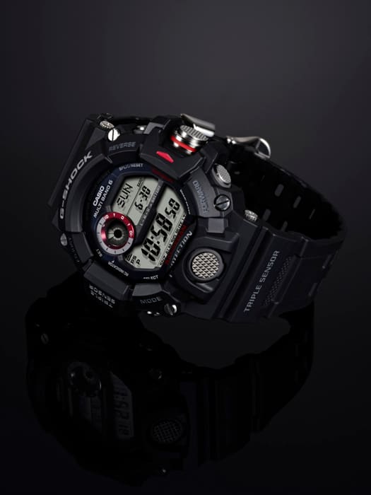 GW9400-1 | Black Triple Sensor Rangeman Men's Watch G-SHOCK - Casio