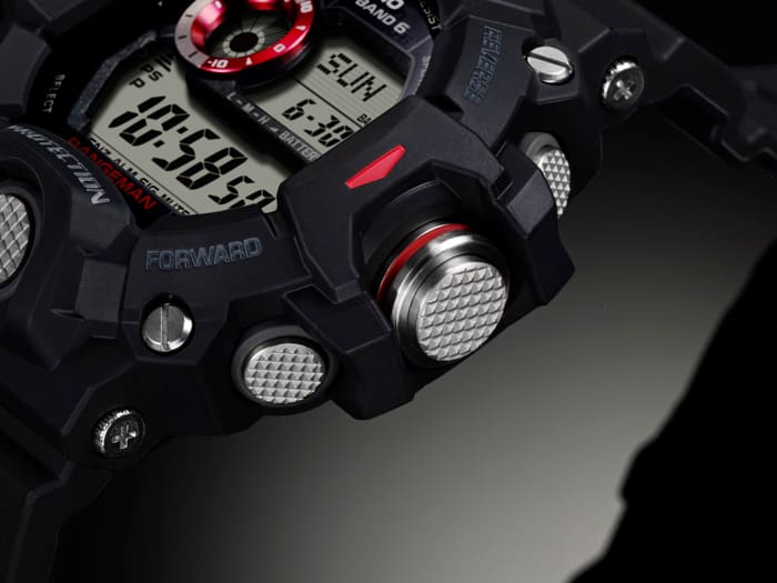 GW9400-1 | Black Triple Sensor Rangeman Men's Watch G-SHOCK - Casio