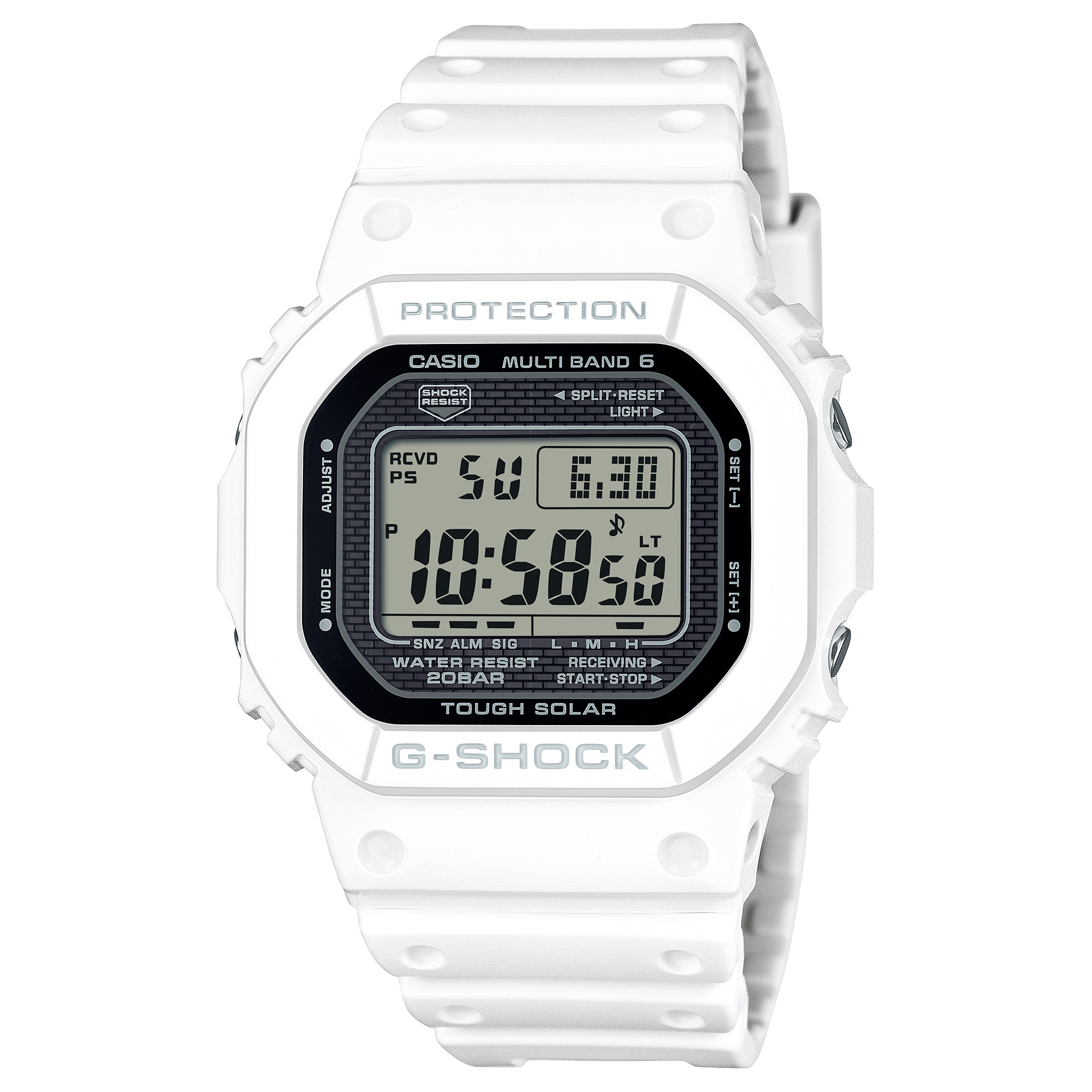 GW5000HS-7 | G-SHOCK DIGITAL White - Casio