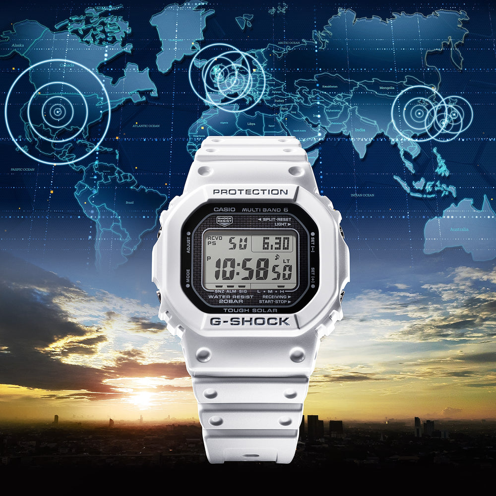 GW5000HS-7 | G-SHOCK DIGITAL White - Casio