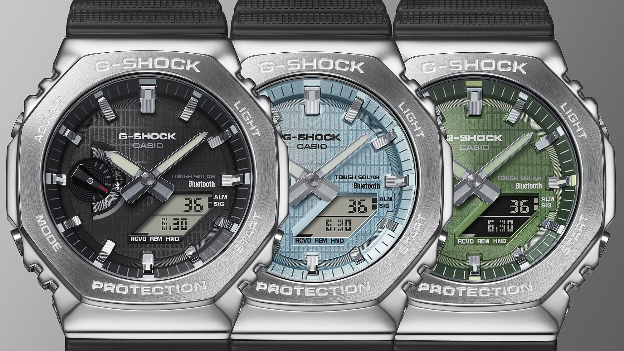 GBM2100A-1A2 | G-SHOCK G-STEEL Silver - Casio