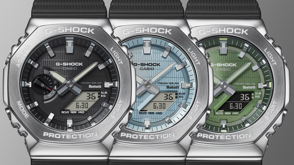 GBM2100A-1A2 | G-SHOCK G-STEEL Silver - Casio
