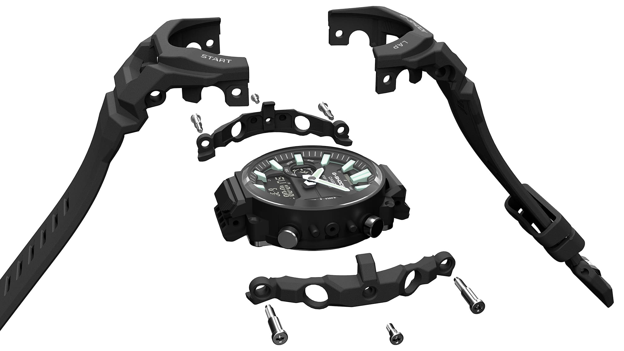 GBA950-1A | G-SHOCK G-SHOCK MOVE Black - Casio