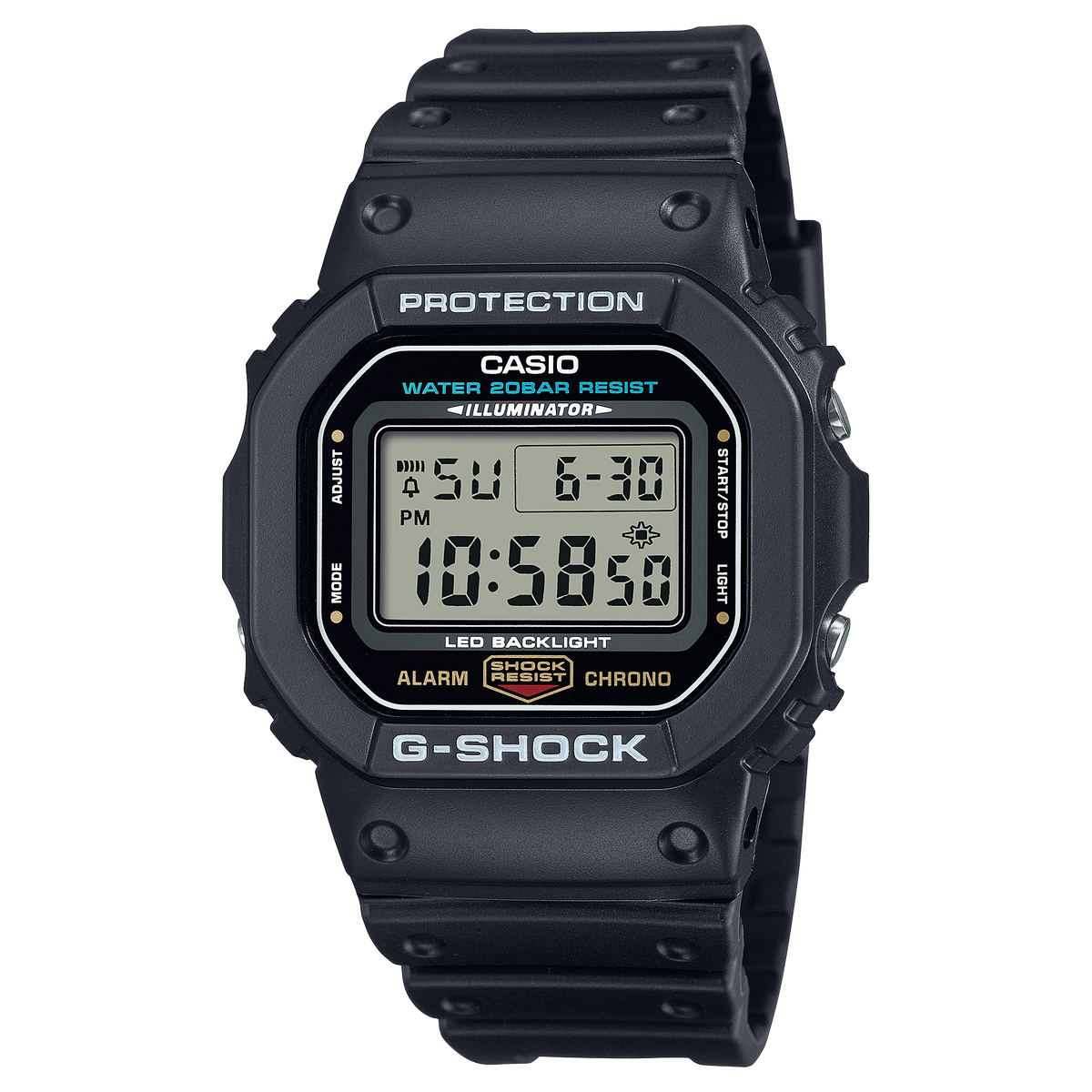 DW5600E-1V | Classic G-SHOCK DW5600E-1V Digital 5600 Series Watch | Casio - Casio