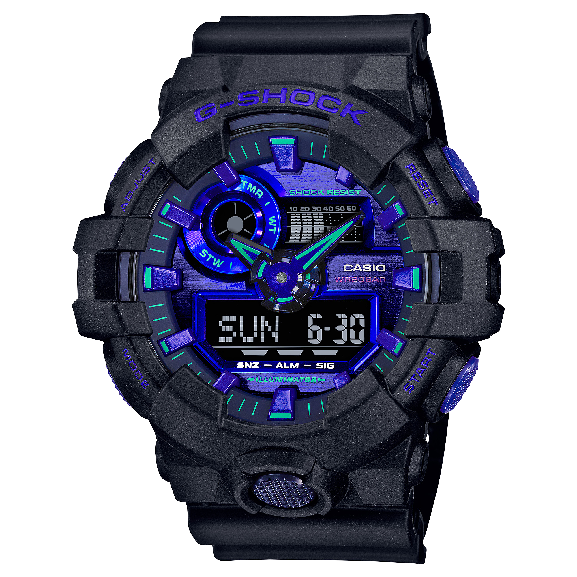 GA700VB-1A | Analog-Digital Men's Watch G-SHOCK - Casio