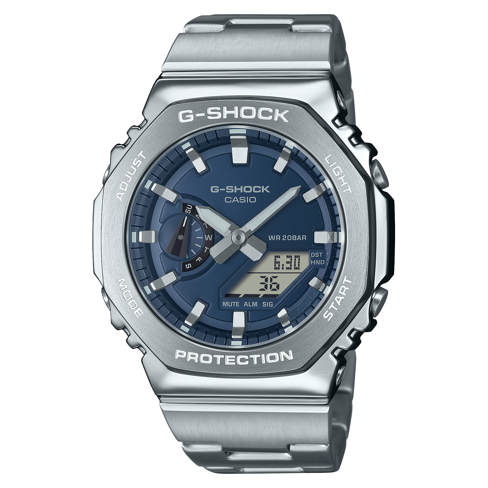 GM2110D-2B | Navy Blue Steel Watch: Metal G-SHOCK | Casio G-SHOCK - Casio