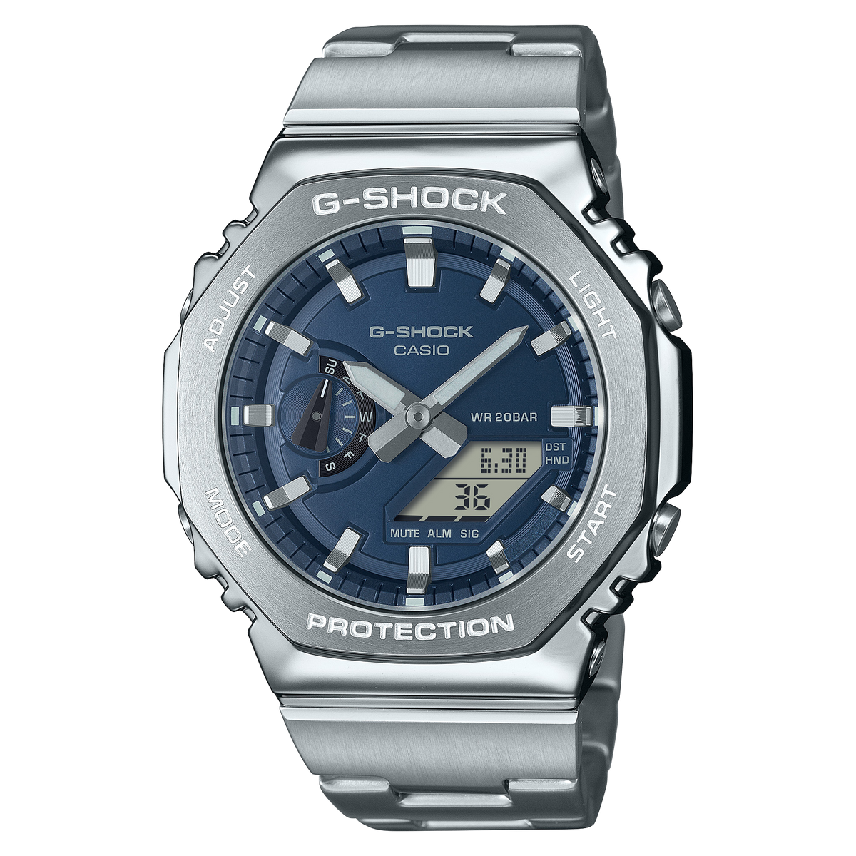 GM2110D-2B | Navy Blue Steel Watch: Metal G-SHOCK | Casio G-SHOCK - Casio