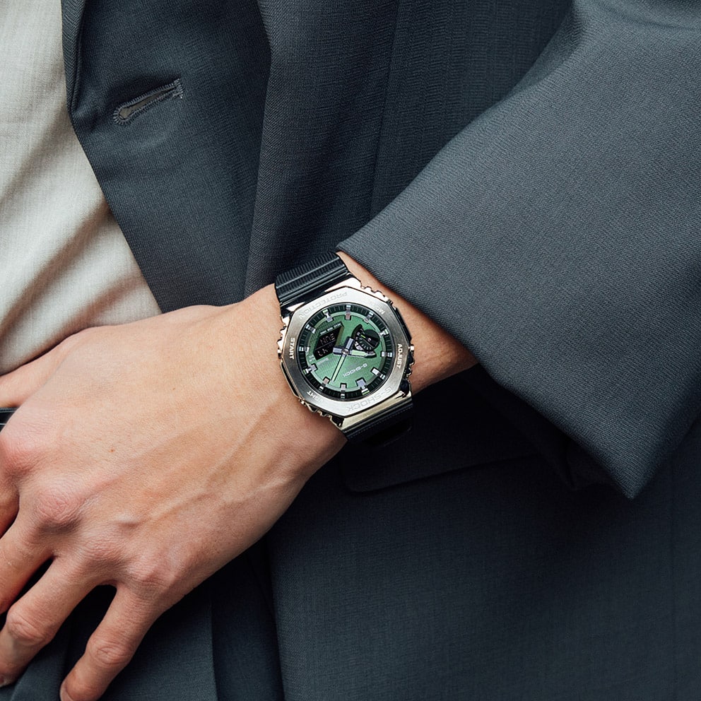 GBM2100A-1A3 | G-SHOCK G-STEEL Silver - Casio