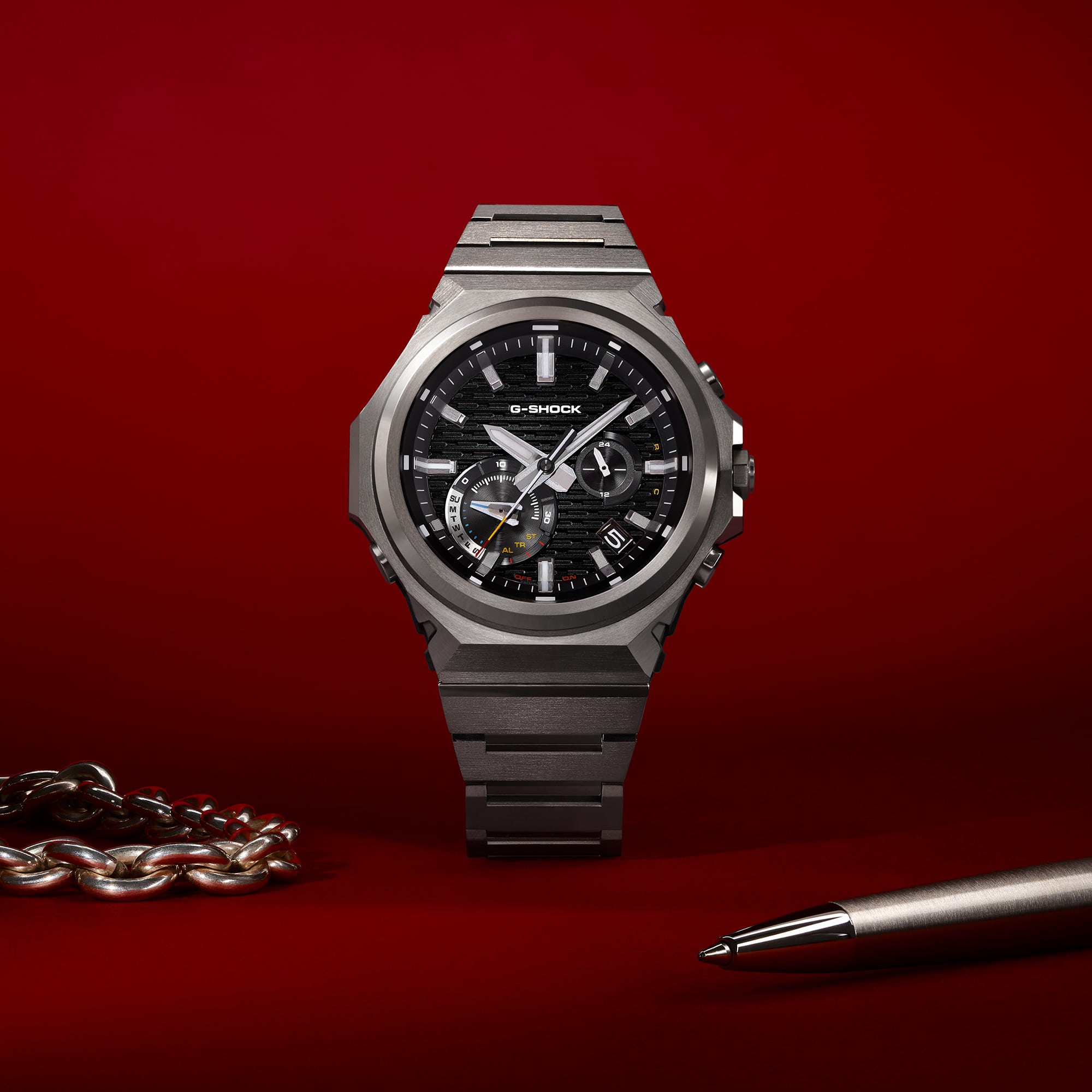 GSTB1000D-1A | G-SHOCK G-STEEL Silver - Casio