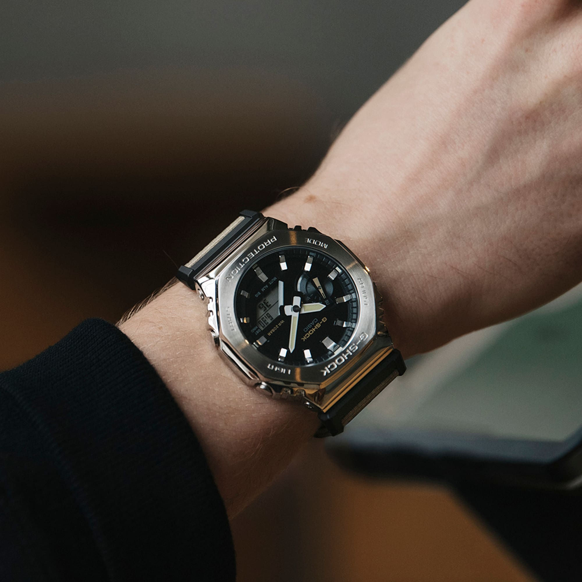 GM2100C-5A | G-SHOCK G-STEEL Silver - Casio