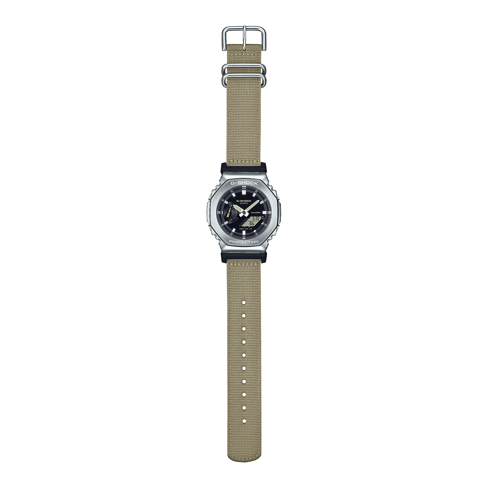 GM2100C-5A | G-SHOCK G-STEEL Silver - Casio