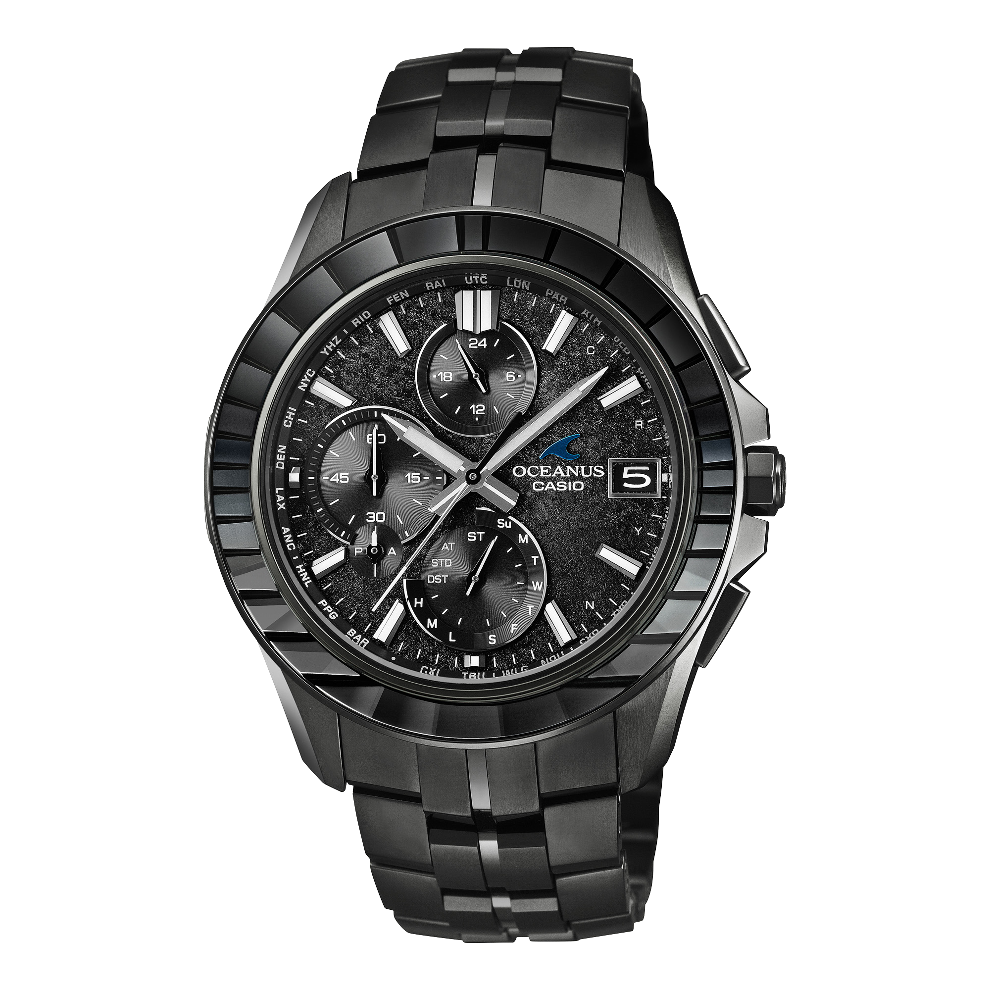 OCWS7000CN1A | OCEANUS Manta Black - Casio