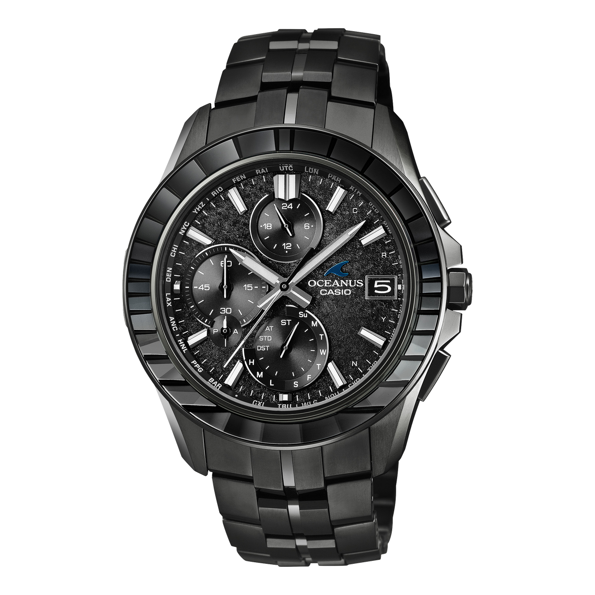 OCWS7000CN1A | OCEANUS Manta Black - Casio