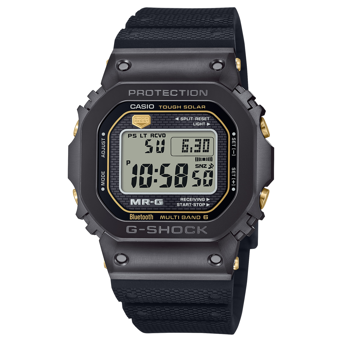 MRGB5000R-1 | Titanium Alloy High End MR-G Black & Gold Detail Watch | Casio G- SHOCK - Casio