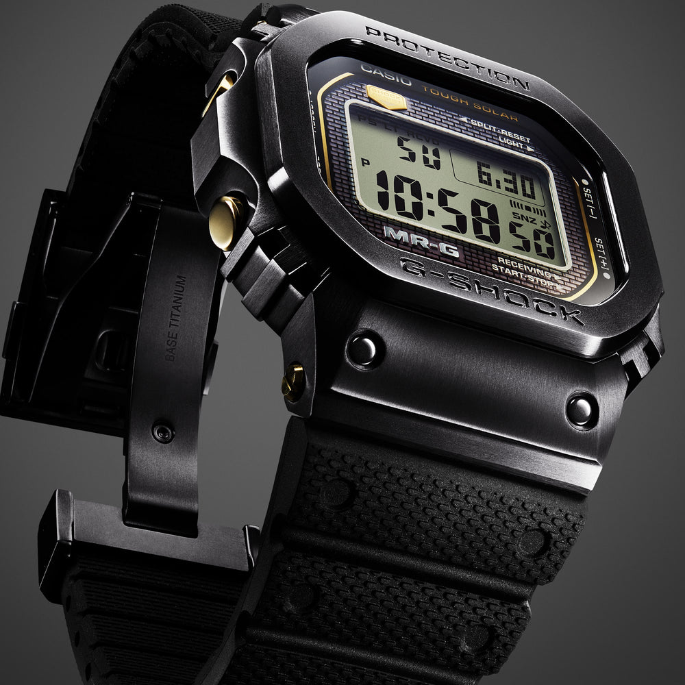 MRGB5000R-1 | Titanium Alloy High End MR-G Black & Gold Detail Watch | Casio G- SHOCK - Casio
