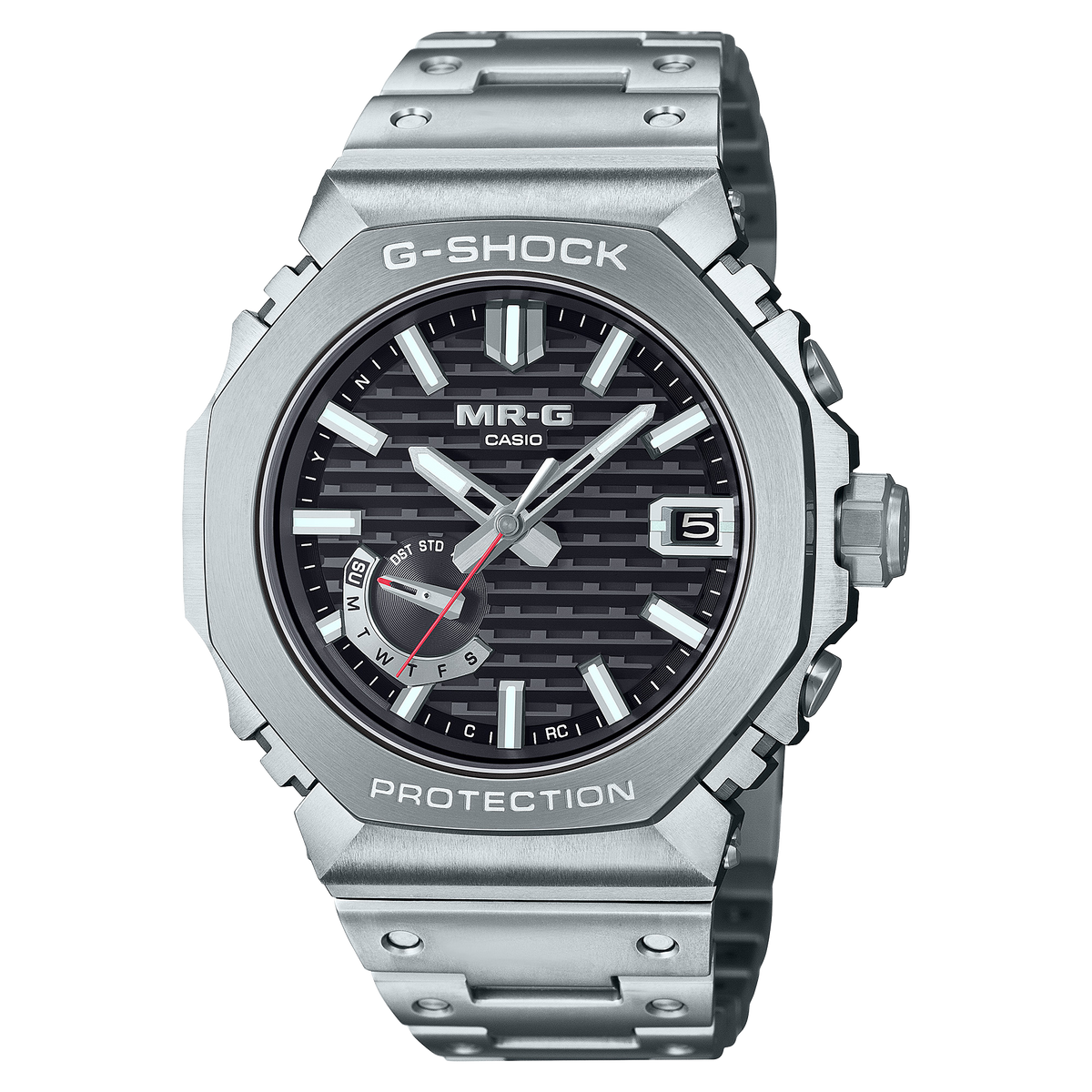 MRGB2100D-1A | Titanium G-SHOCK MRGB2100D-1A: Silver Luxury G-SHOCK | Casio - Casio