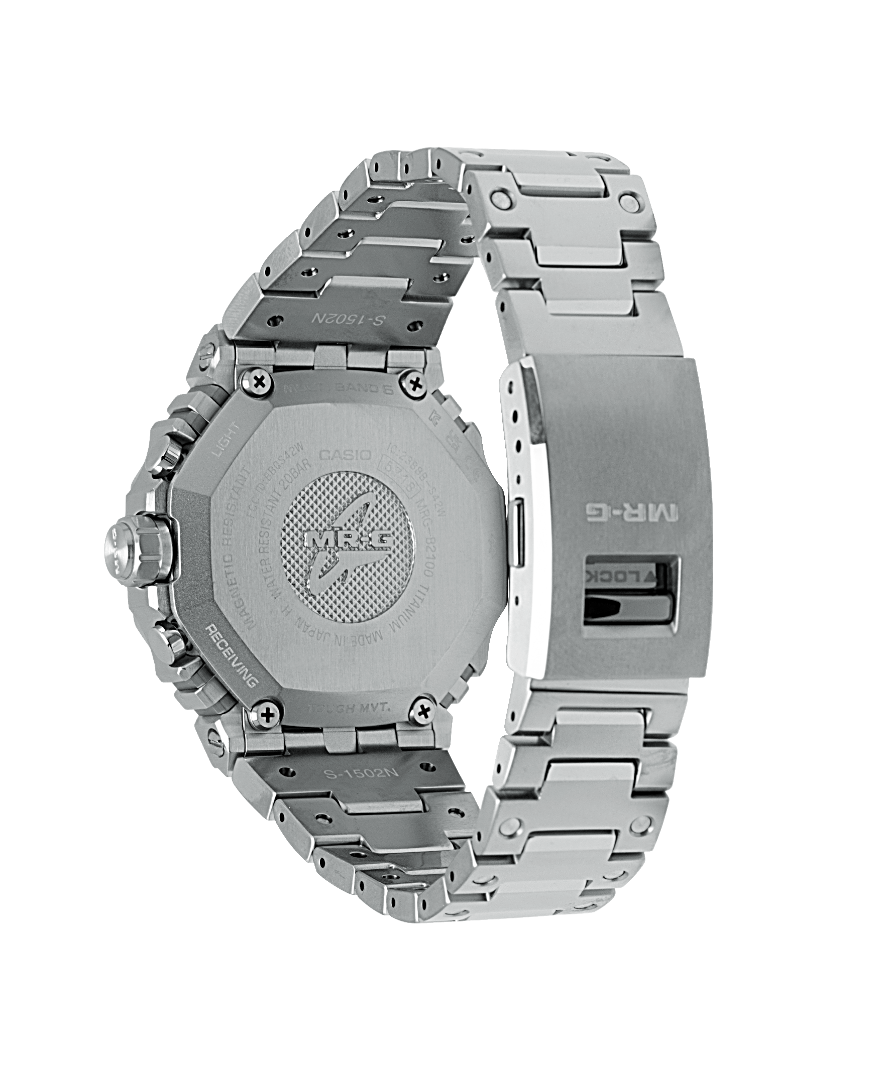 MRGB2100D-1A | Titanium G-SHOCK MRGB2100D-1A: Silver Luxury G-SHOCK | Casio - Casio