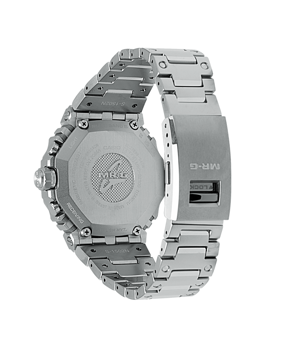 MRGB2100D-1A | Titanium G-SHOCK MRGB2100D-1A: Silver Luxury G-SHOCK | Casio - Casio