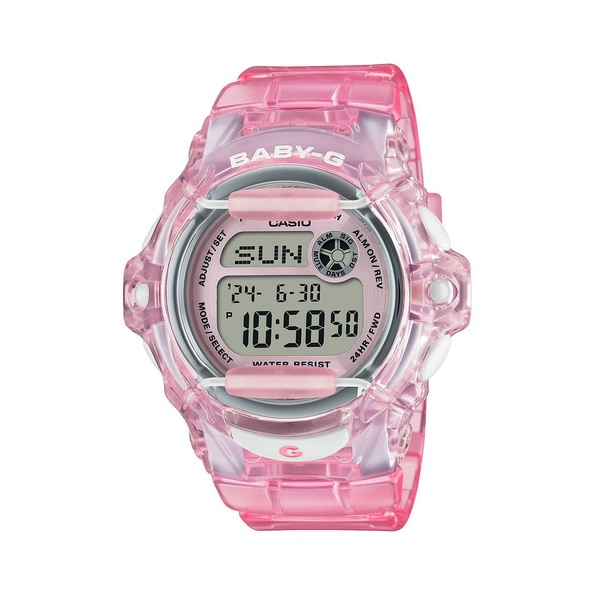 BG169R-4 | BABY-G Transparent Pink Women's Watch - Casio
