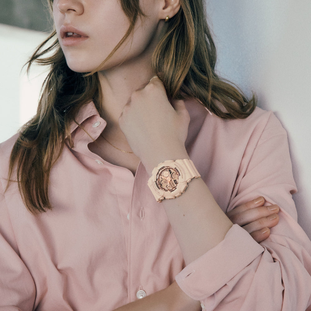 GMAS140PG-4A | G-SHOCK ANALOG-DIGITAL Pink - Casio